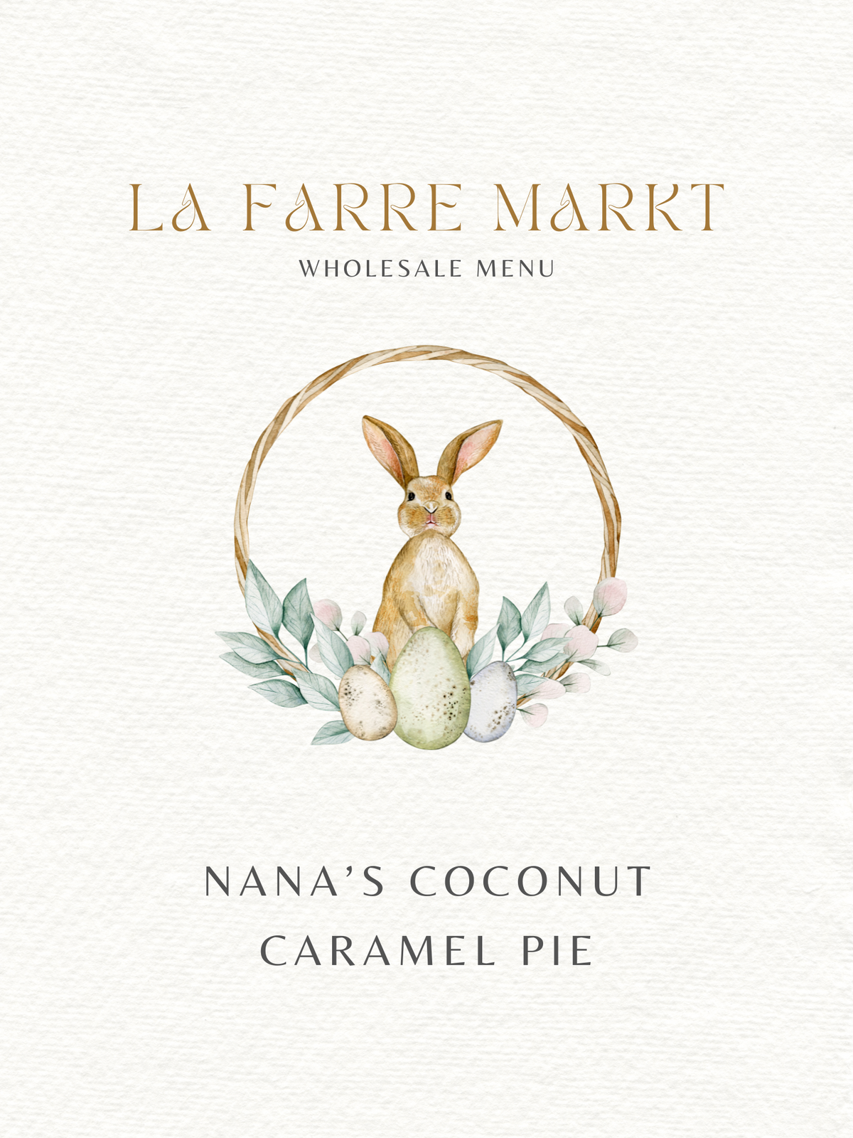 Nana's Coconut Caramel Pie