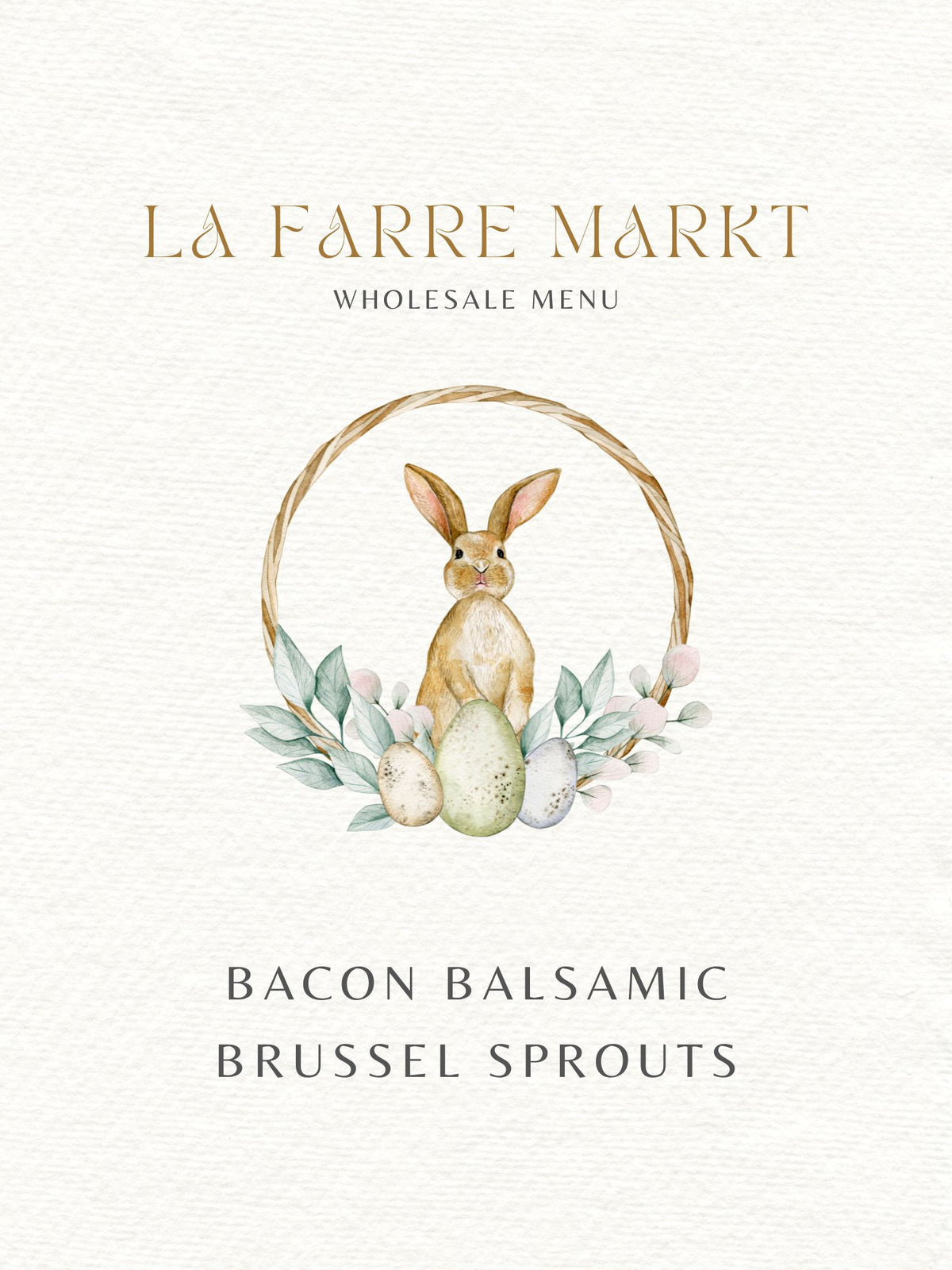 Bacon Balsamic Brussel Sprouts GF