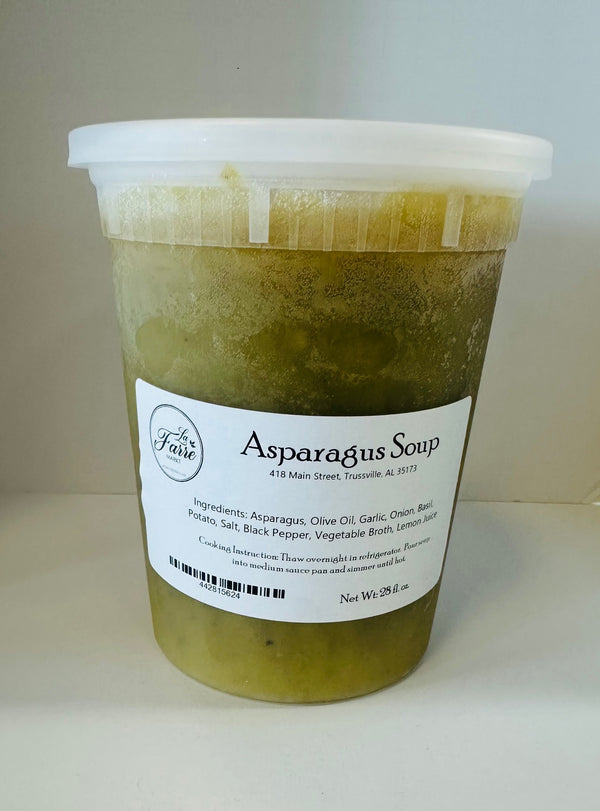 Creamy Asparagus Soup (GF) (V)