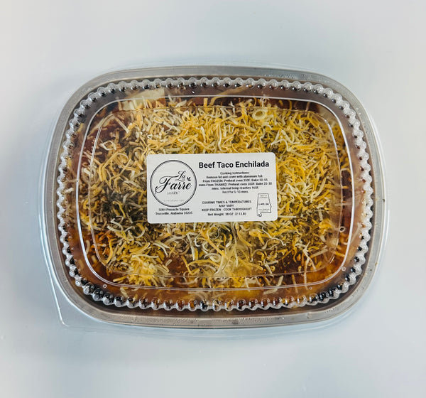 Beef Taco Enchilada