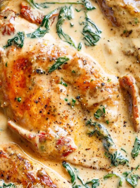 Creamy Tuscan Chicken GF