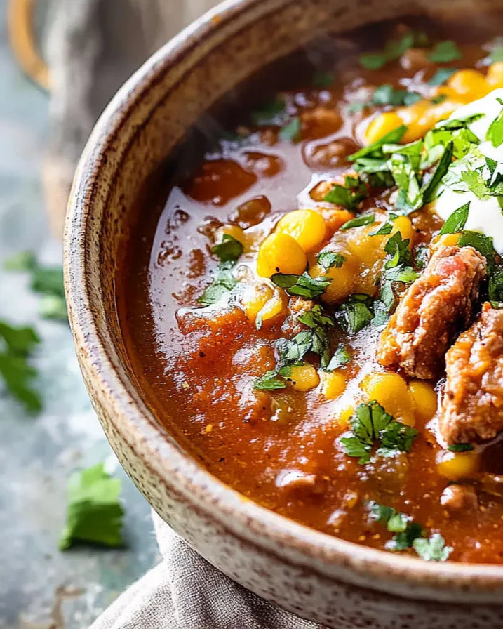 Beef Taco Soup