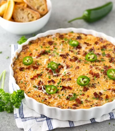 Bacon Jalapeno Popper Dip
