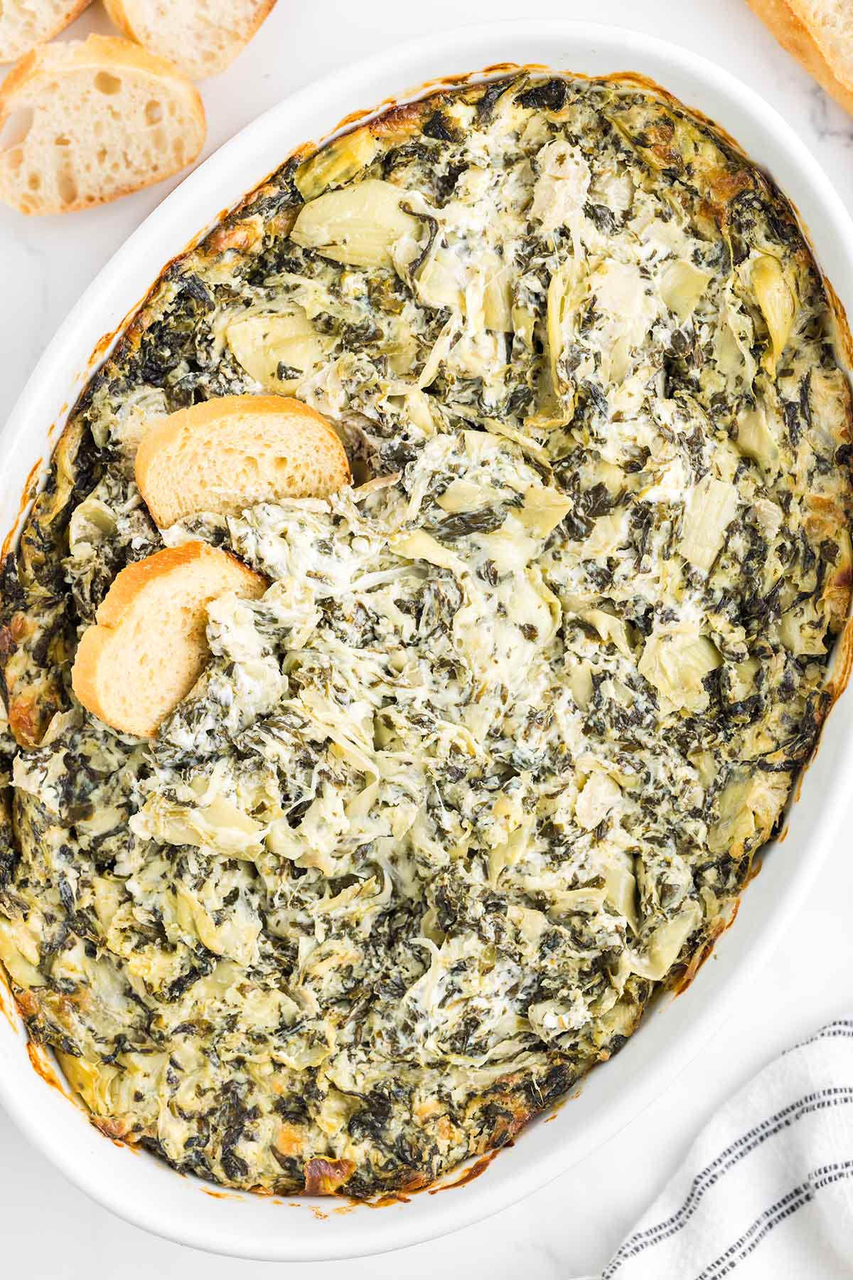 Spinach Artichoke Dip (GF) (V)