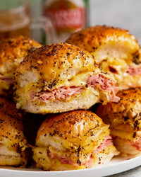 Poppy Seed Ham & Swiss Sliders (16 ct)