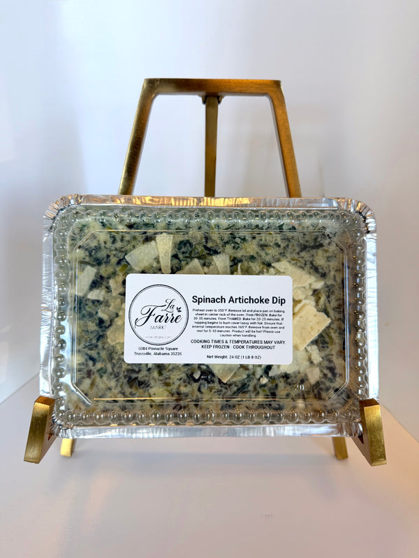 Spinach Artichoke Dip (GF) (V)
