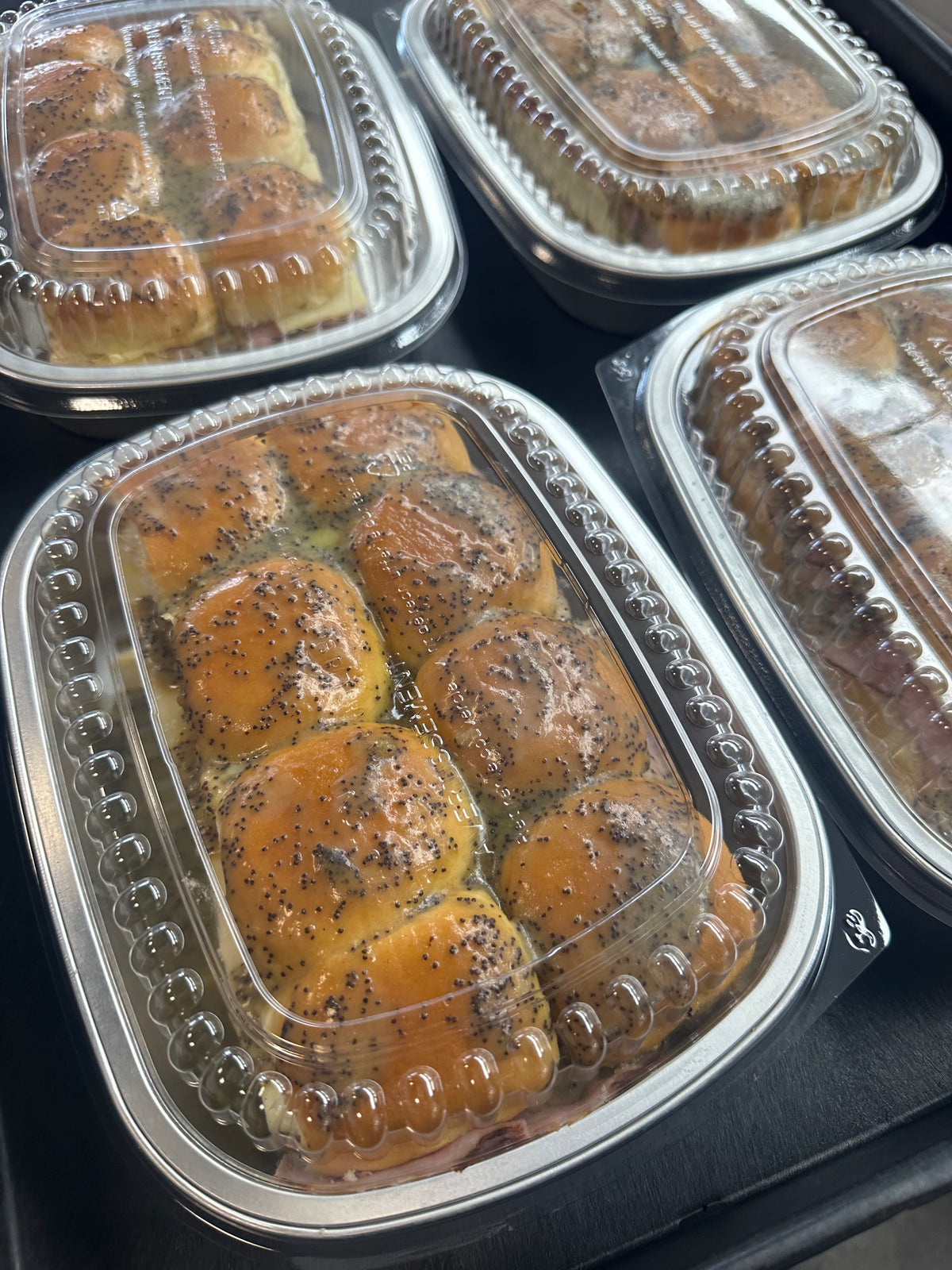 Poppyseed Ham and Swiss Sliders (8 ct)