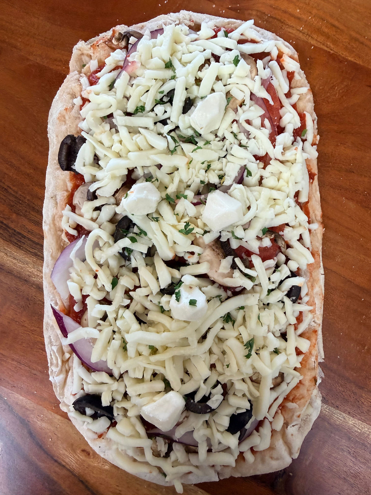 Garden Vegetable Flatbread