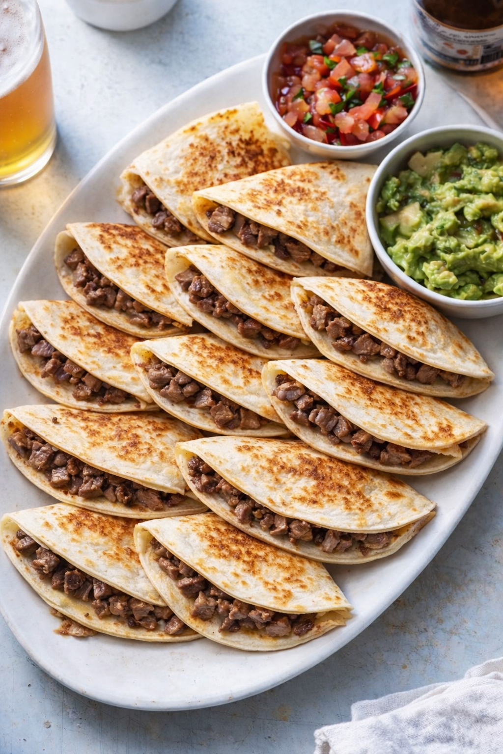 Steak & Cheese Mini Tacos