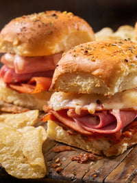 Poppyseed Ham and Swiss Sliders (8 ct)