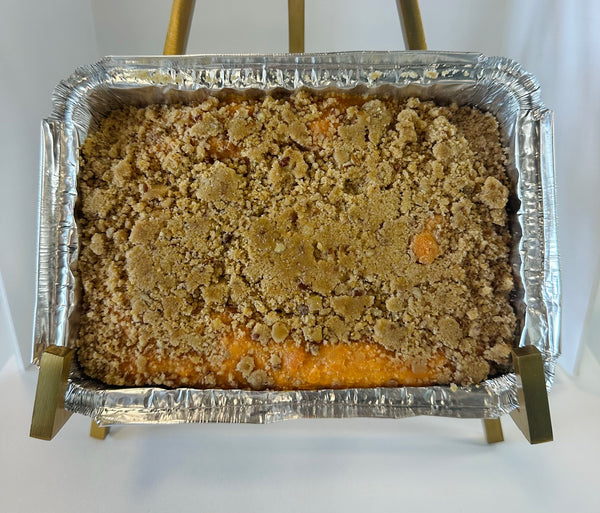 Brown Sugar Crusted Sweet Potato Casserole