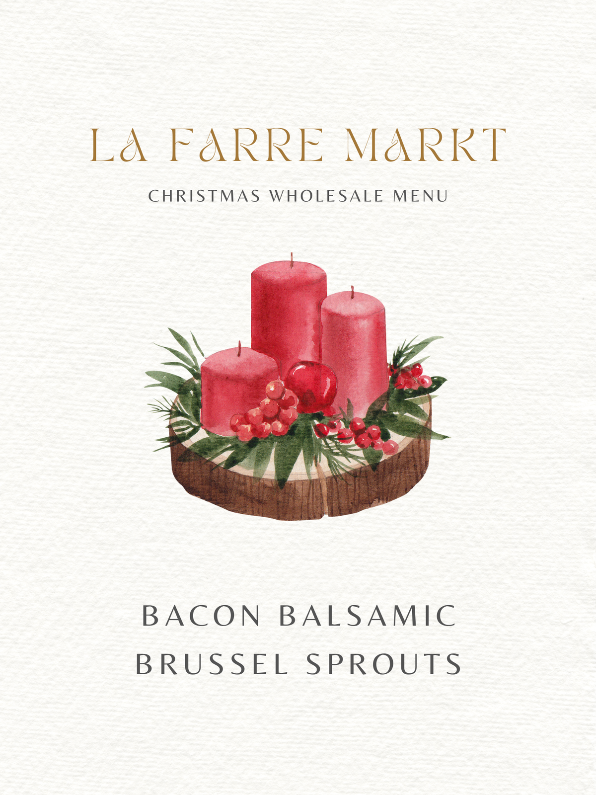 Bacon Balsamic Brussel Sprouts GF