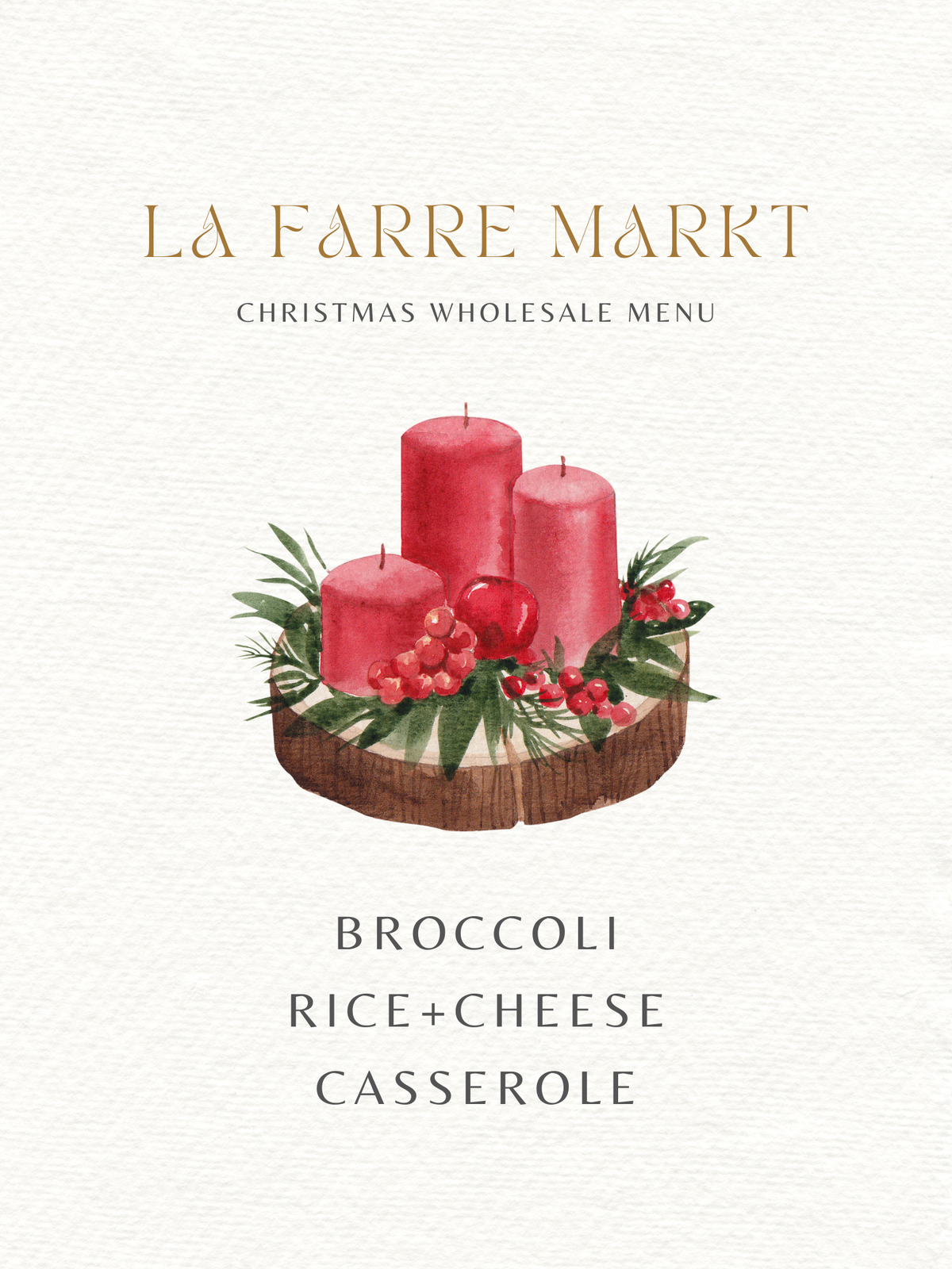 Broccoli Rice & Cheese Casserole